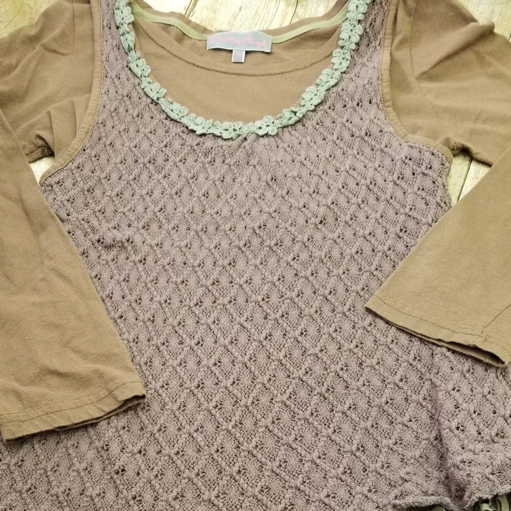 Pretty Angel Dress or Long sleeve shirt Size S